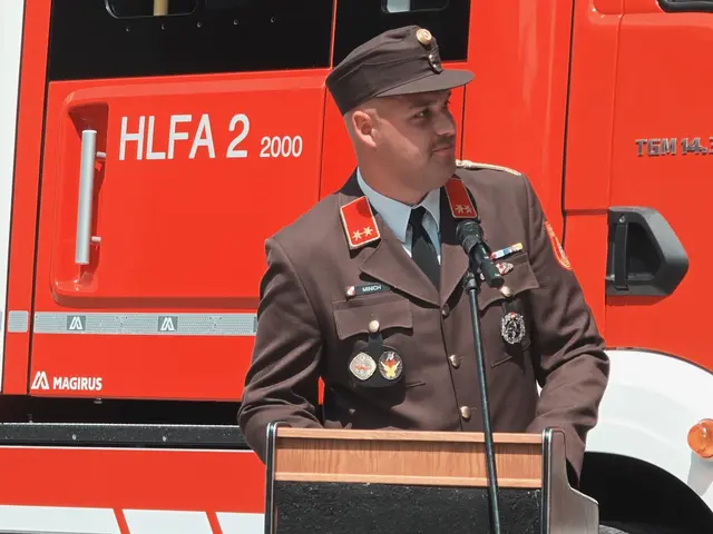 Kommandant Oberbrandinspektor A. Minich. | Foto: FF Nitzing