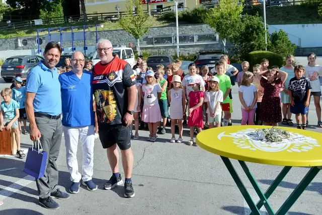 In St. Urban gab es ein Fest für den "Dorfmediziner". | Foto: Gemeinde St. Urban