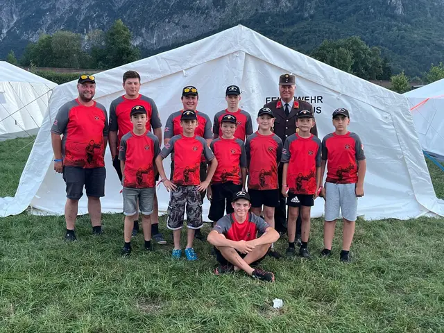 Das Team aus Zederhaus | Foto: Jugendgruppen FF