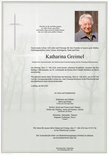 Katharina Greimel | Foto: Bestatter