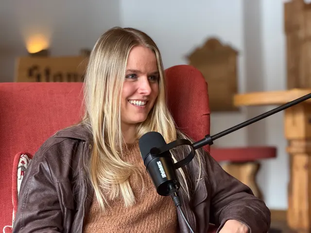 Anna Gandler im Sporthilfe-Podcast RAW. | Foto: Sporthilfe(15 Love
