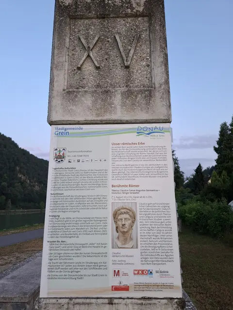 Ex-Motorboot Weltmeister Johann Kronsteiner bekommt Ehren-Platz an der Donau am Römerplatz. | Foto: Robert Zinterhof