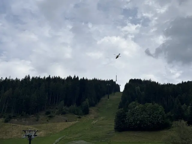 Ein exakt ausgeführter Anflug. | Foto: meinbezirk