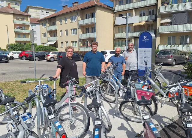 Andrea Bergmaier, Paul Bergmaier, Sektionsvorsitzender Gemeinderat Kemal Yayla sowie Gemeinderat Klaus Bergmaier. | Foto: SPÖ Krems