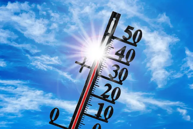 24 Mal gab es in der Region bereits Temperaturen jenseits der 30 Grad-Marke. | Foto: filmfoto/smarterpix