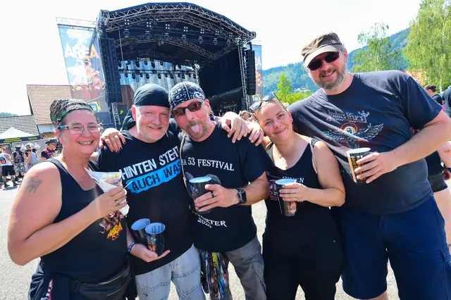 Die Stimmung und das Wetter waren hervorragend. | Foto: Area 53/Thomas Eisenpass