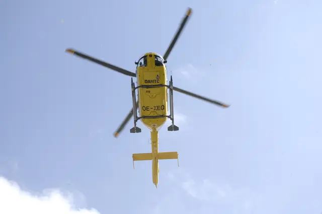 Der 54-Jährige wurde schwer verletzt mit dem Hubschrauber ins Spital geflogen. | Foto: Santrucek
