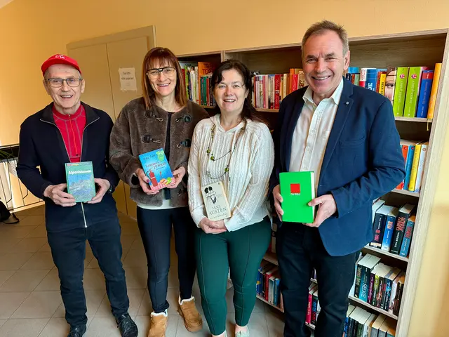 Im ehemaligen Gemeindeamt in St. Johann bei Herberstein wurde ein Bücherplatzerl für alle Leseratten eingerichtet. | Foto: Gemeinde Feistritztal