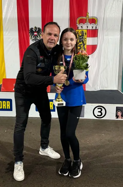Christian Resch und Laura Resch freuen sich auf die Stocksport-Europameisterschaft in Oberwart. | Foto: ESV Oberwart