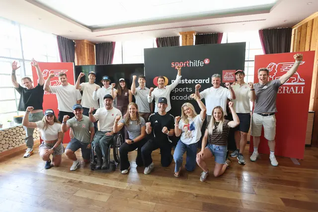 Teilnehmer und Experten der Sports Academy | Foto: GEPA pictures/Sporthilfe