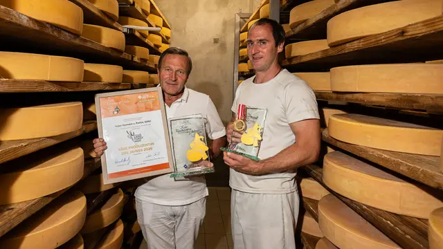 Die Hofkäserei Huber wurde als Käseproduzent des Jahres ausgezeichnet. | Foto: TVB Paznaun-Ischgl