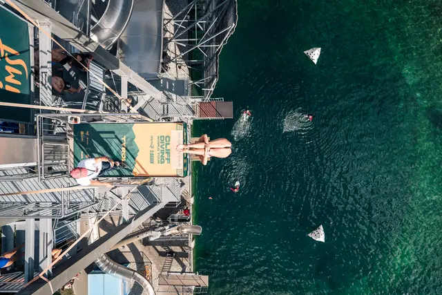 Die weltbesten Technik- und Freestyle-Klippenspringerinnen und Klippenspringer machten Österreich zum globalen Epizentrum des Sports. | Foto: No Limits Tour