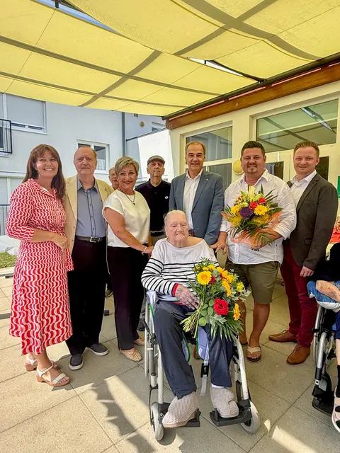 Anna Sommerer wurde in Mattersburg geboren und lebt nun in der Seniorenpension Lockenhaus. | Foto: Büro LR Schneemann