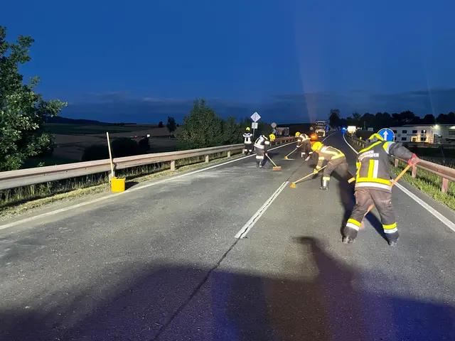 Um 22:15 Uhr konnte der Einsatz beendet werden und die Einsatzkräfte der Feuerwehr Waidhofen/Thaya wieder einrücken. | Foto: FF Waidhofen/Thaya