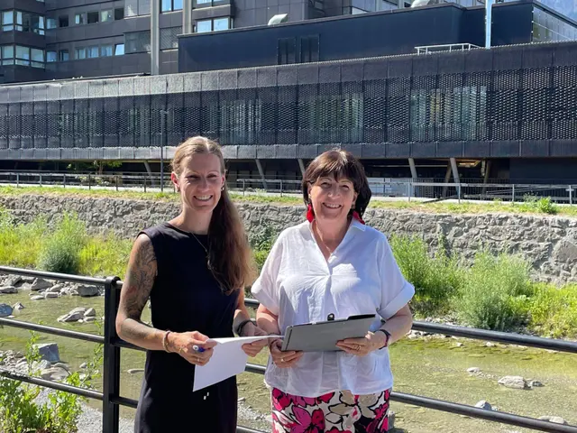 Für die Initiatorinnen des Volksbegehrens, Miriam Capelli (li) und Mechtild Bawart, ist aufgeben derzeit keine Option. 