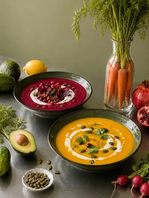Bei „Mini Mayr“ stehen leichte Gerichte, Salate, kalte Suppen sowie frisch zubereitete Säfte und Smoothies auf der Karte.  | Foto: Aichinger