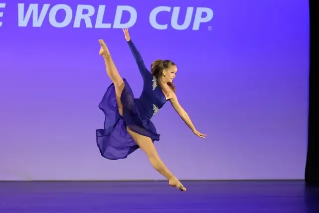 Sophie Ecker (17) bei ihrem selbst choreografierten Soloauftritt am 13. Juli. | Foto: DanceWorldCup