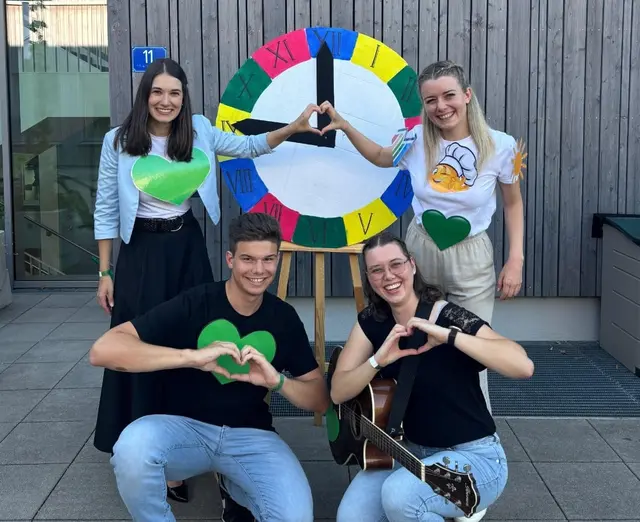 Das erfolgreiche Team mit Tanja Hiebler, Jakob Leitner, Lena Leitner und Lisa Loder-Tauch (v. l.)  | Foto: Landjugend Bezirk Weiz