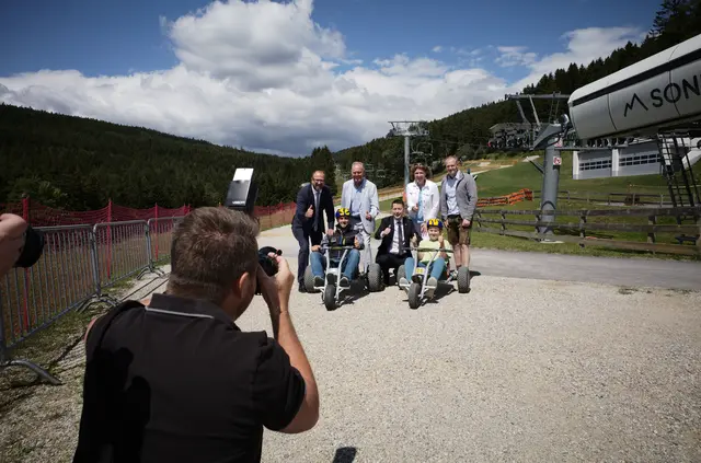 Das Sommerangebot mit Mountaincarts wird weiter ausgebaut. | Foto: Santrucek
