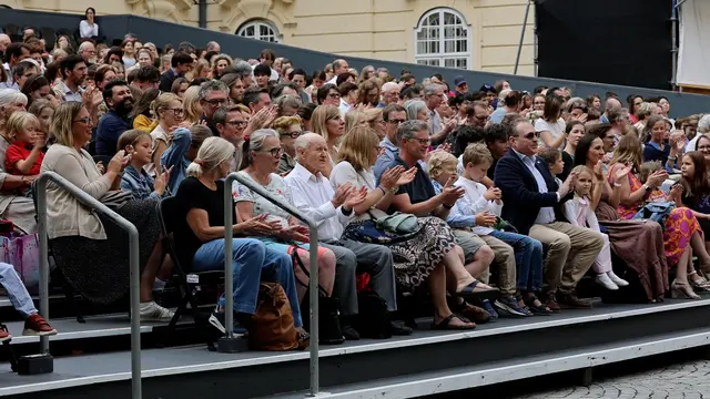 Das Publikum der Kinderoper zeigte sich begeistert. | Foto: Stadt Klosterneuburg / Lutz