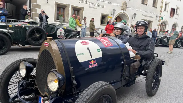 Die Ennstal-Classic machte am Donnerstag, 23. Juli 2026, Zwischenstation in Mauterndorf im Salzburger Lungau. | Foto: pjw