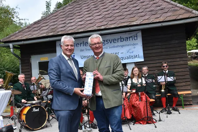 Anton Kasser und Christoph Kainz. | Foto: Mirjam Preineder