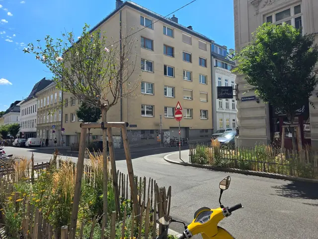 Die neuen Baumstandorte sollen das Grätzl rund um den Kutschkermarkt lebenswerter machen.  | Foto: Ipirotis/MeinBezirk