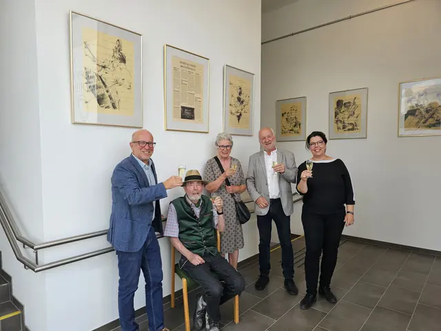 Musikschuldirektor Werner Mayrhuber, Franz de Paul Armbruster, Franziska Armbruster, Wolfgang Ziegler, Bürgermeisterin Dagmar Fetz-Lugmayr (v.li.). | Foto: Gemeinde Kremsmünster