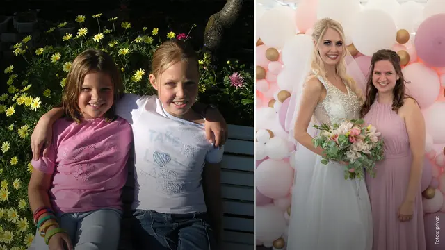 Schon mit sieben Jahren waren Beatrice Turin und Julia Hüttl unzertrennlich. Eine Freundschaft, die vom Kindergarten bis heute anhält. | Foto: privat