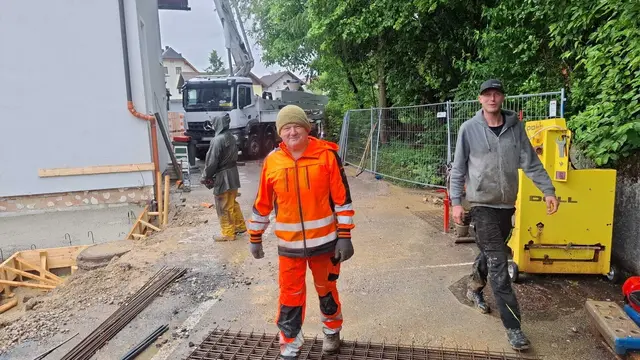Das Bauprojekt wird durch zahlreiche regionale Firmen umgesetzt. | Foto: Gemeinde Schleedorf