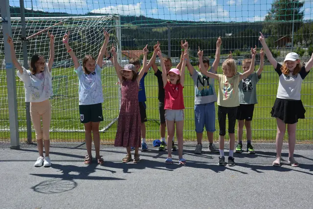 „Herzlich willkommen“ hieß es beim Familienfest für Groß und Klein! | Foto: Franz Faustmann