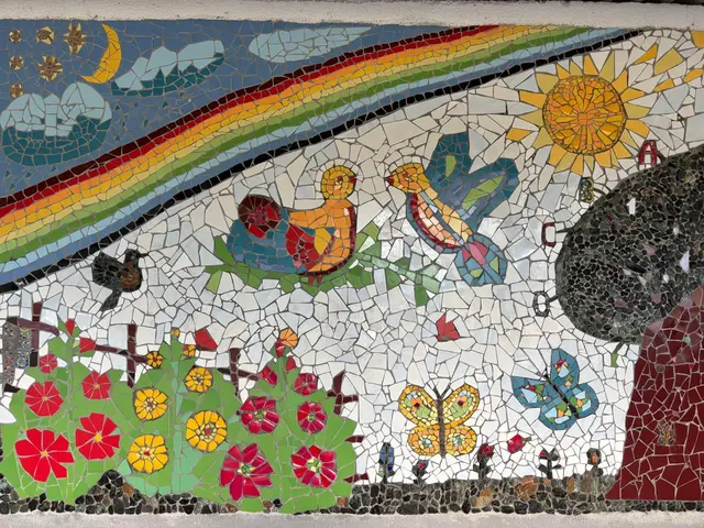 Das fertige Mosaik  | Foto: soskinderdorf