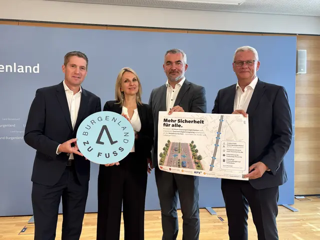 Das Ziel des Projekts sei es entlang der Mattersburger Straße neue und sichere Querungsmöglichkeiten für den Fuß- und Radverkehr zu testen. | Foto: Dorottya Fejes/MeinBezirk