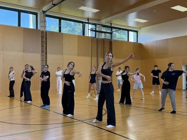 Das Schul-Tanzprojekt erfreute sich großer Beliebtheit. | Foto: Timo Nikkanen