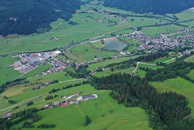 Der Ortsteil Tobersbach in Uttendorf. | Foto: Wildbach- und Lawinenverbauung