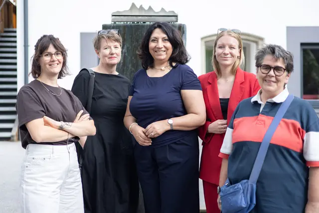 Kathrin Heiss, Alexandra Weiss, Selma Yildirim, Elisabeth Fleischanderl, Angelika Bader.
 | Foto: Hitthaler
