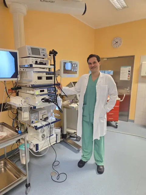 OA Dr. Martin Herget informiert über das Thema Hepatiti | Foto: LK Amstetten