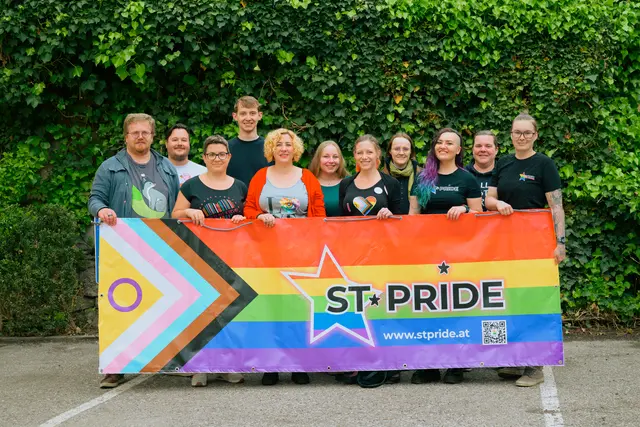 Gruppenbild vom Team der St Pride | Foto: Katie-Aileen Dempsey