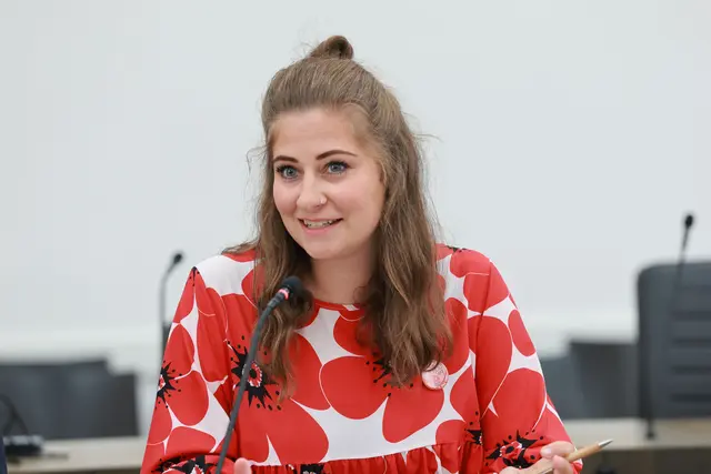 KPÖ PLUS Salzburg Klubobfrau Natalie Hangöbl  | Foto: Land Salzburg / Franz Neumayr