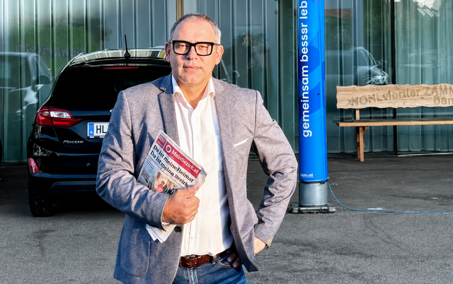 Bürgermeister Niko Reisel vermisst den Blick auf die Regionen. „Eine unabhängige Medienlandschaft ist das Rückgrat unserer Demokratie." | Foto: Markus Kahrer