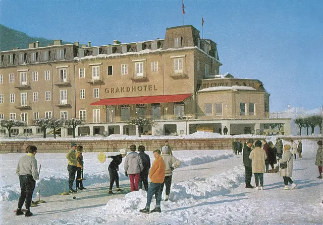 Das Grandhotel ca. 1950 | Foto: Archiv Grand Hotel, Zell am See