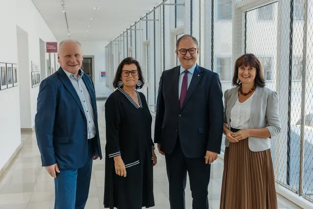 Norbert Höpoltseder, Birgit Gerstorfer, Martin Winkler und Renate Heitz. (v. l.) | Foto: Mec Greenie