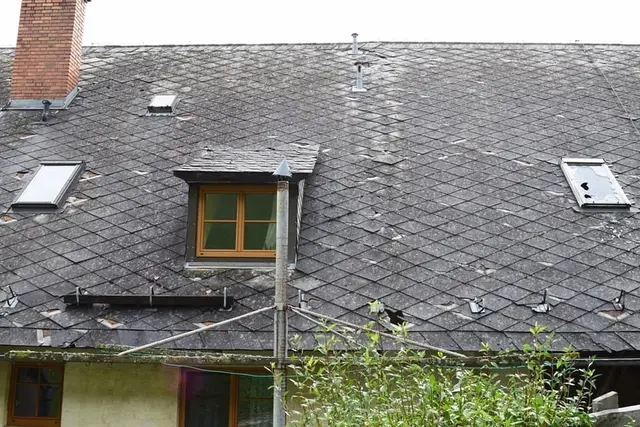 Hagelschaden nach Unwetter