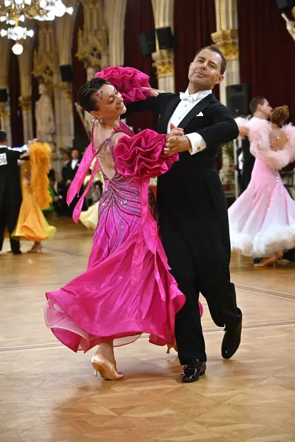 Mit einer hervorragenden Leistung ertanzten sich Isabella und Franz Ortner den ausgezeichneten 13. Platz. | Foto: gooddance.pro (zVg Franz Ortner)