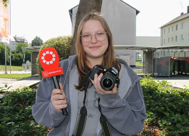 Christina Hößl war bei MeinBezirk Rohrbach zu Gast. | Foto: MeinBezirk