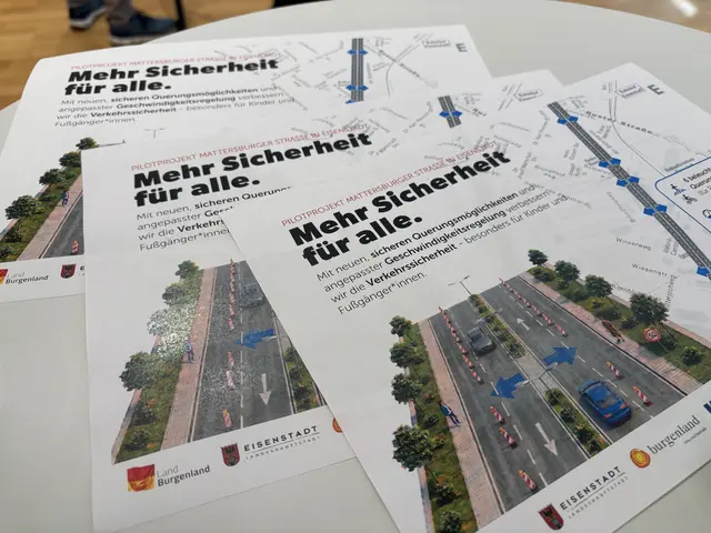 Auf der Mattersburger Straße wird ab 19. August im Rahmen eines dreimonatigen Pilotprojekts eine neue Verkehrsführung getestet. | Foto: Dorottya Fejes/MeinBezirk