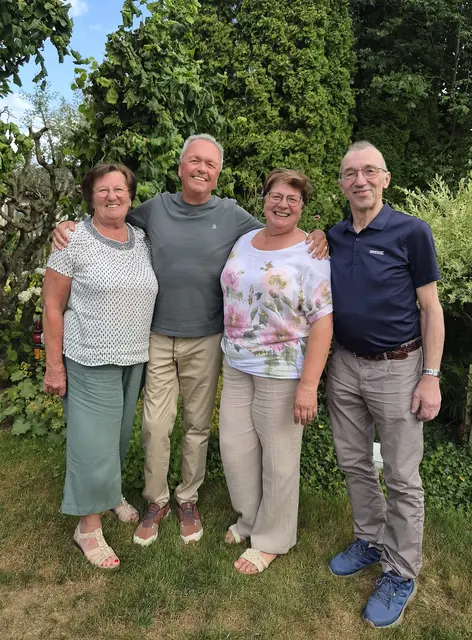Obmann Stv Rosa Grubhofer, Herr Johann Pichlmayr, Obmann Stv. Elfriede Tramberger, Obmann Stefan Günther | Foto: NÖ’s-Senioren - Seitenstetten