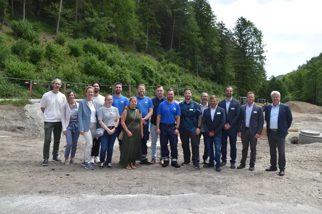 Das Team des Wasserleitungsverbandes. | Foto: Mirjam Preineder