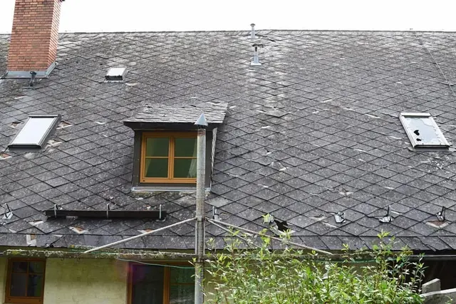 Hagelschaden nach Unwetter