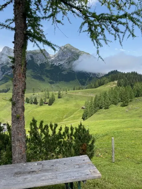 Der Tauernkogel mit Nebelschwaden. | Foto: Christian Amtmann